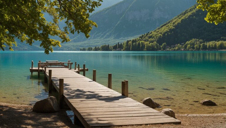 Plage de Charpignat : guide complet pour visiter ce site du lac du Bourget